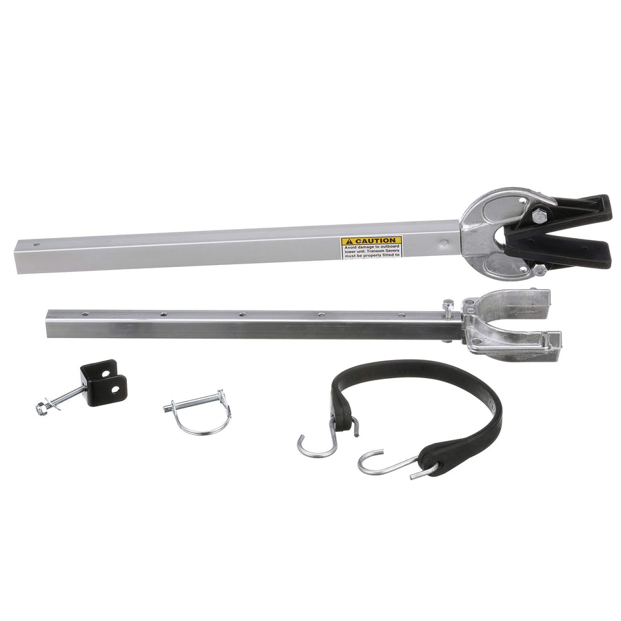 Attwood Adjustable SP-400-RB Transom Saver, 23 to 35 Inches, Composite Head Holds Engine, Roller and Trailer Mounts