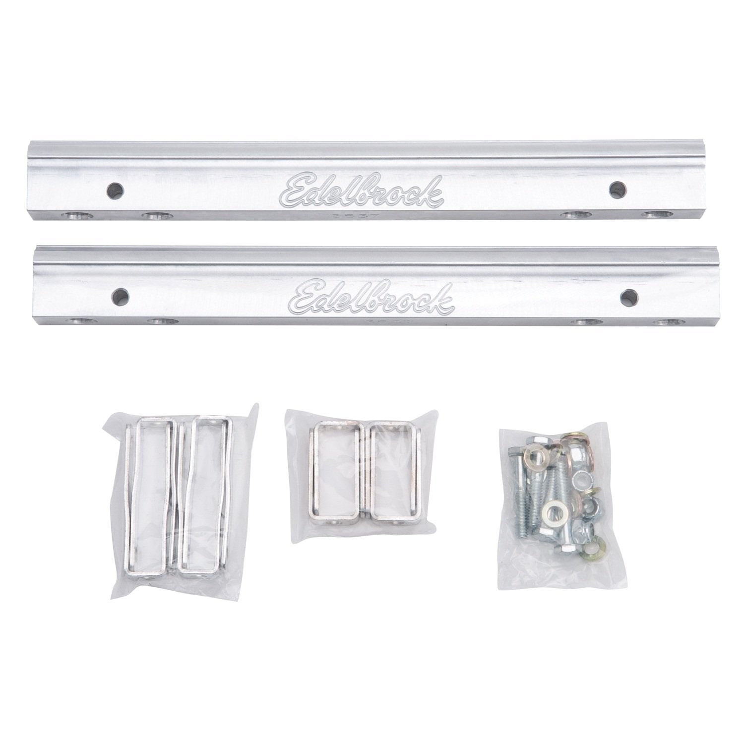 Aluminum Edelbrock Fuel Rail - Set of 2