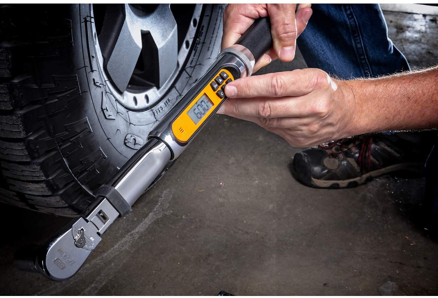 120XP GEARWRENCH 1/2" Drive Flex Head Electronic Torque Wrench with Angle - 85196