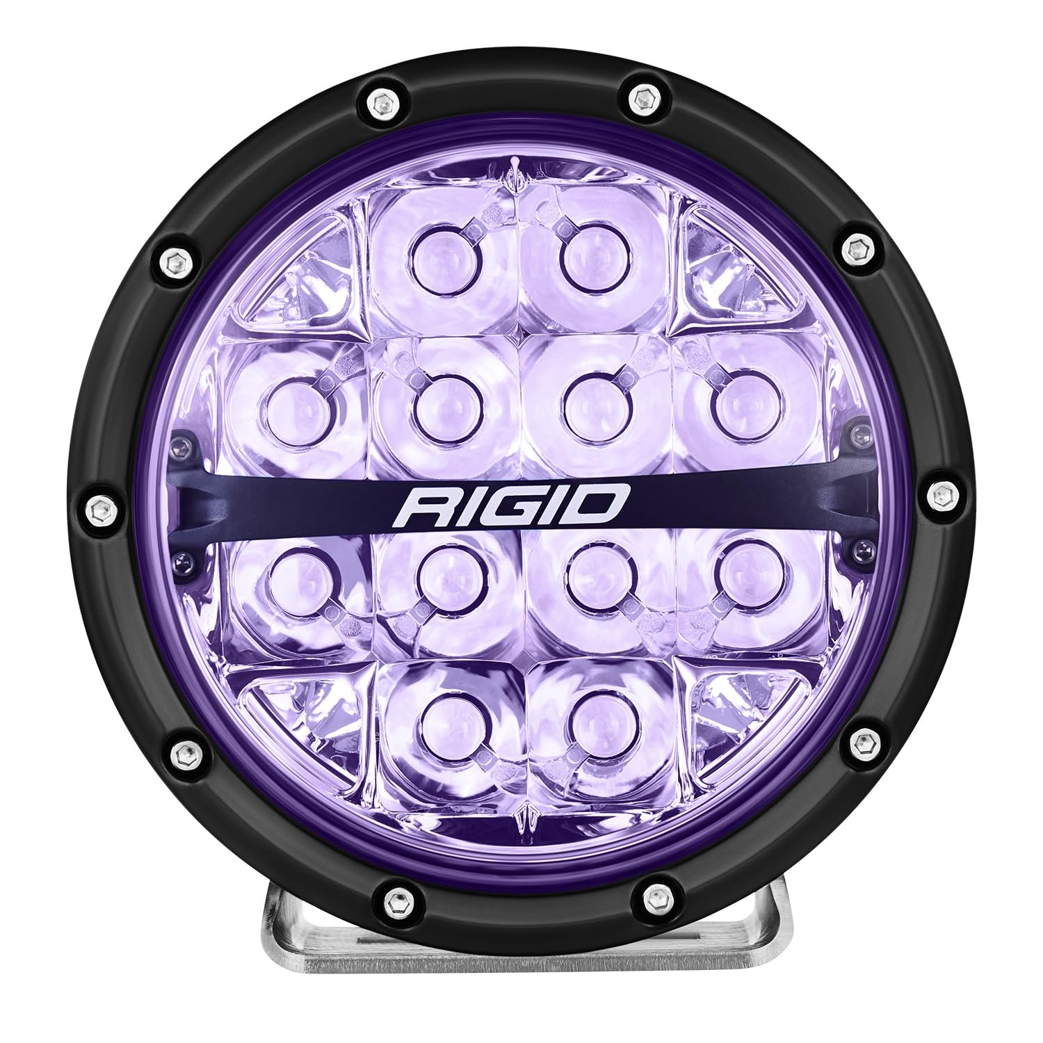 6in Rigid Industries 360-Series LED Off-Road Spot Beam - RGBW (Pair)
