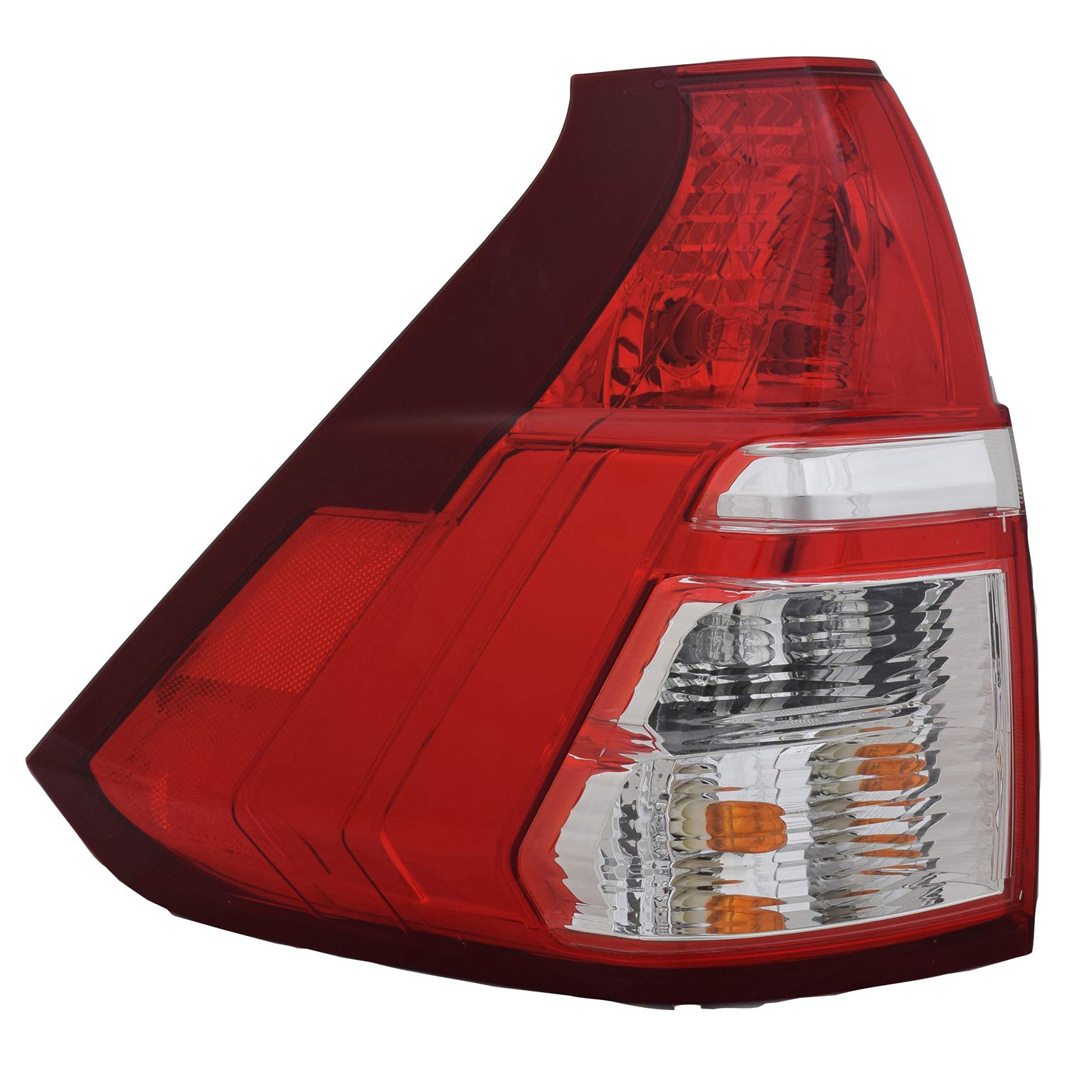 Left TYC Tail Light Assembly Compatible with 2015-2016 Honda CRV Lower