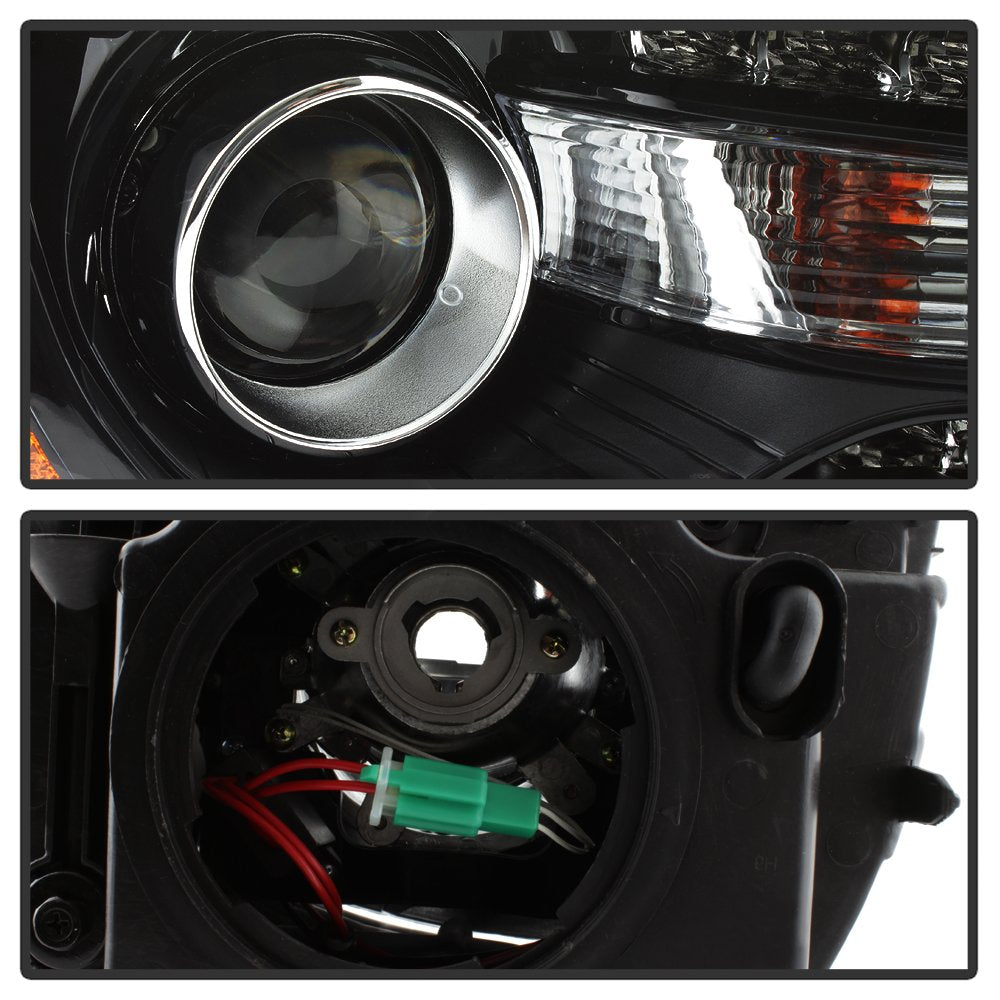 Headlight Xtune HD-JH-CHR30011-OEBK-R, 1 Pack
