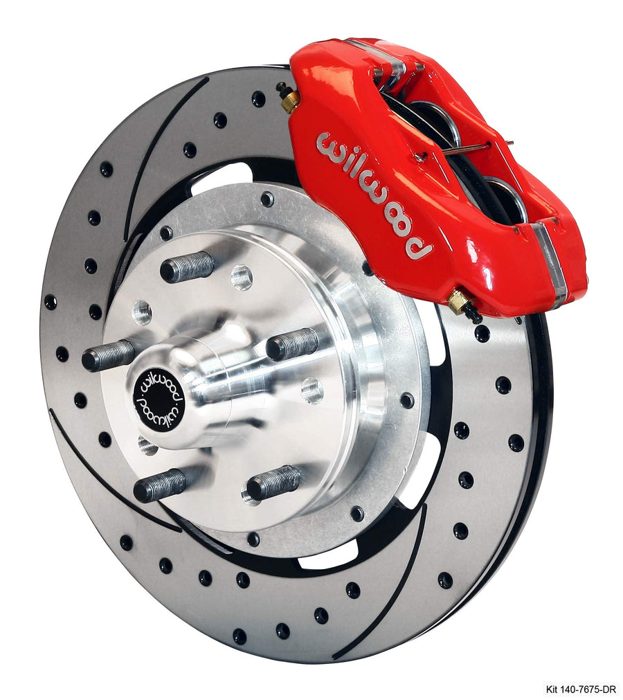 12.19" FDLI Front Kit, Drilled, Red