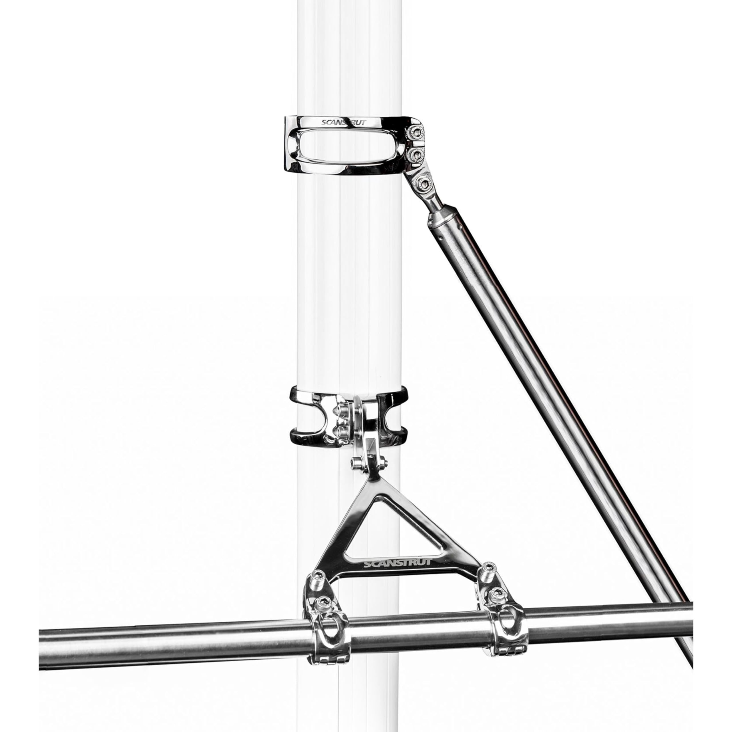 Radar Pole Mount Scanstrut 6.4 Ft. 1.9m, White