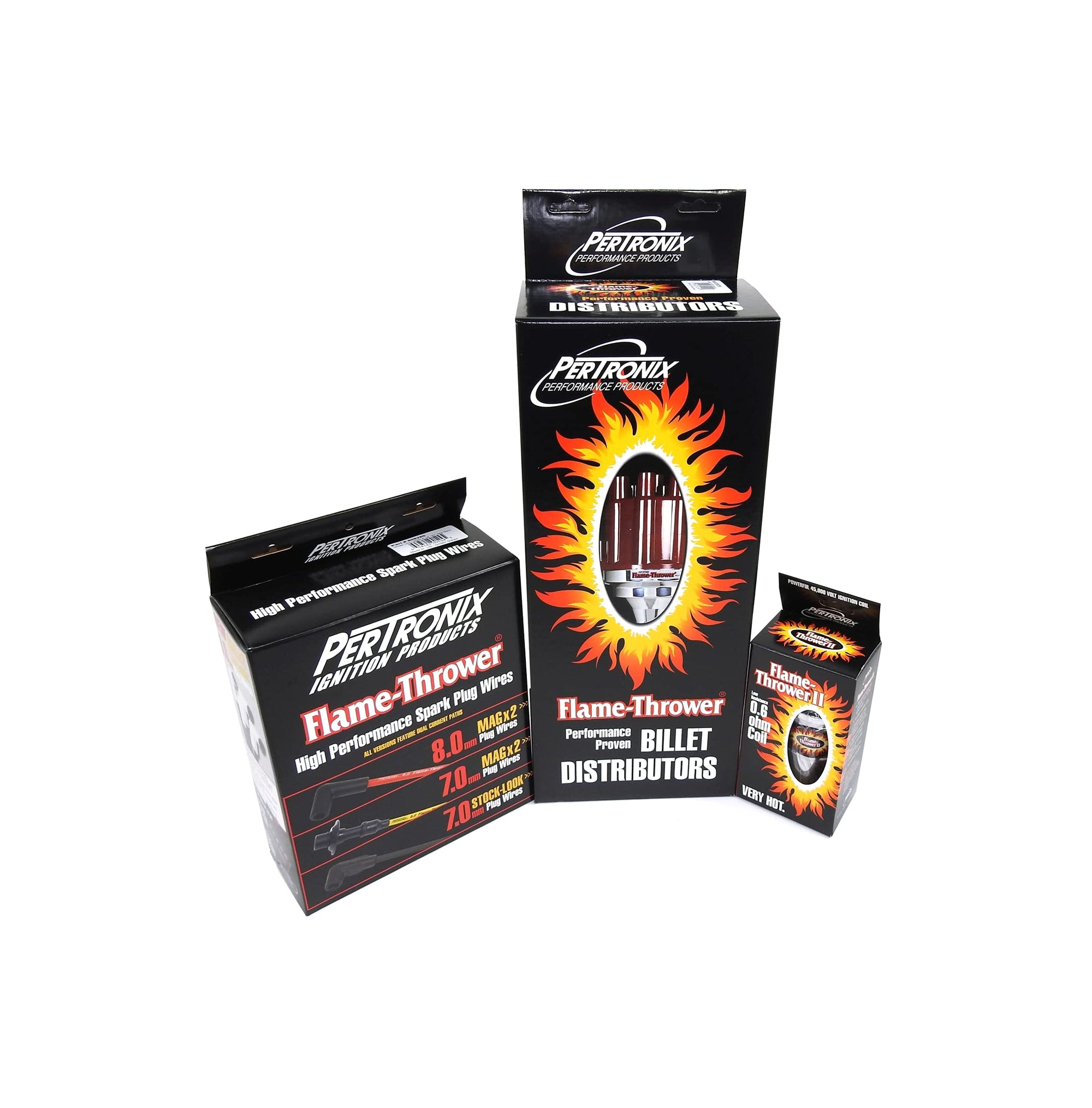 Ignition Kit Pertronix Bundle011 (Includes Ford SBPlay Distributor with Black Male Cap), 1 Pack