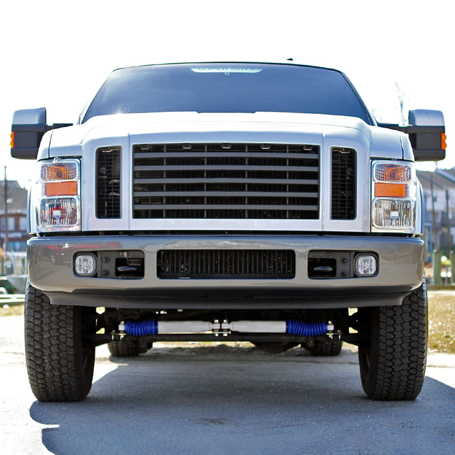 Fog Lights Spec-D Tuning Driving Lamps+Switch Compatible with Ford F250 F350 F450 Super Duty 2008-2010 L+R Pair Assembly