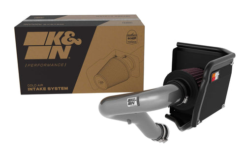 Cold Air Intake System K&N: High-Flow Air-Filter, Increase Performance & Horsepower: Compatible with 2022-2023 SUBARU WRX, 69-8012TC