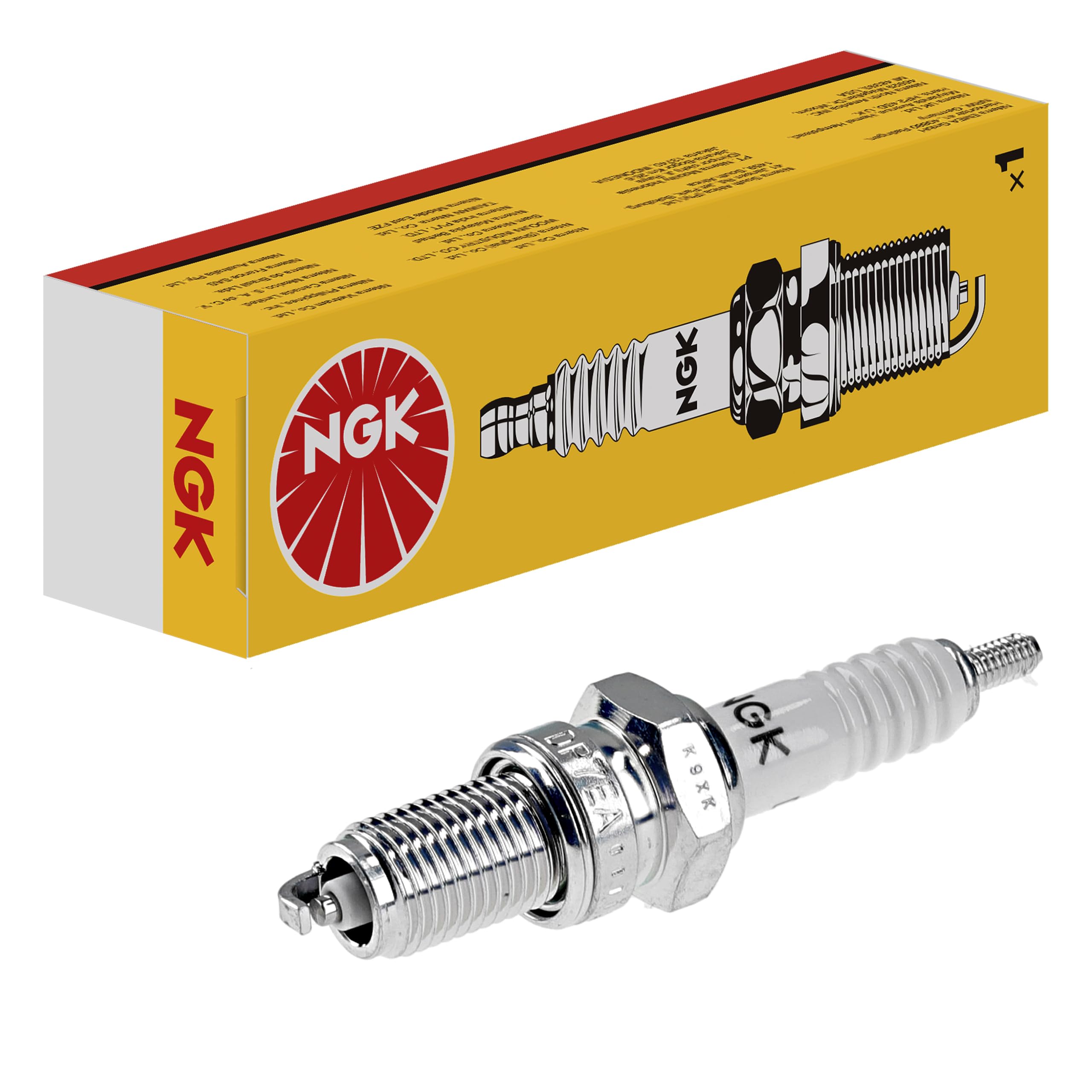 DP6EA-9 NGK Standard Spark Plug, 10 Pack