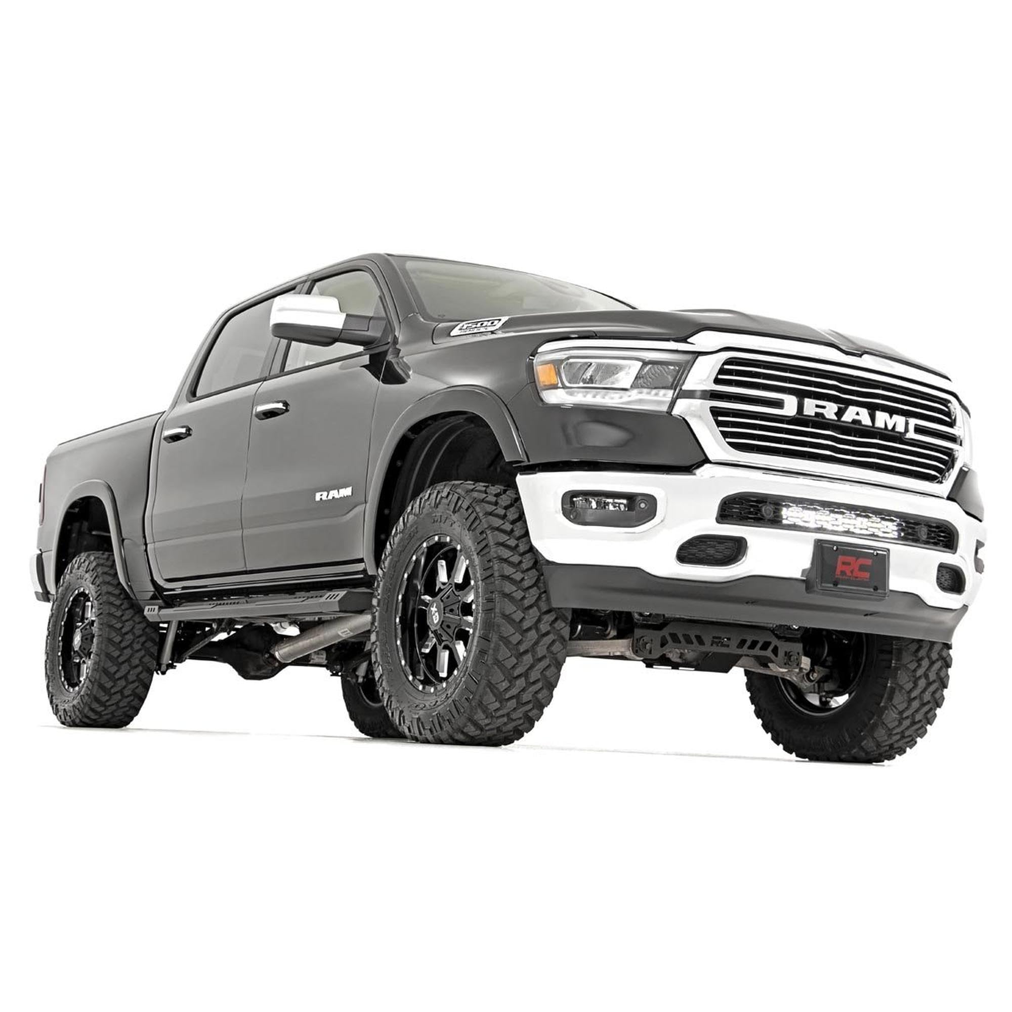 20" Rough Country Black Series Amber DRL Bumper Kit for 19-24 Ram 1500-70781