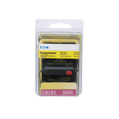 100A Bussmann Series Type III Circuit Breaker - 1 Piece