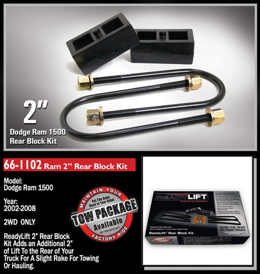 2" ReadyLift Block Kit (66-1102)