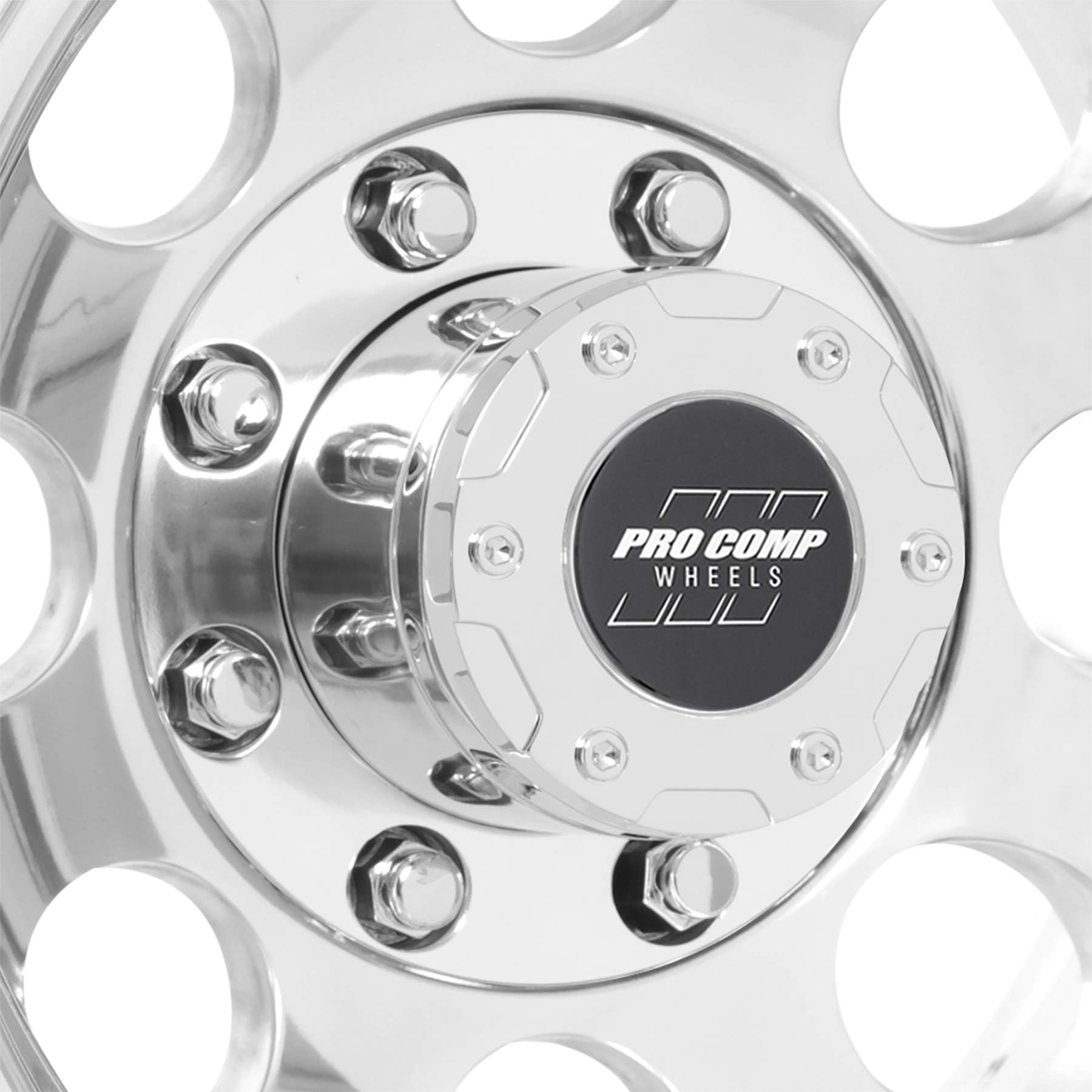 VINTAGE Pro Comp Alloys 16X10 8X165.1 4.52-25mm POLISHED - PXA1069-6182