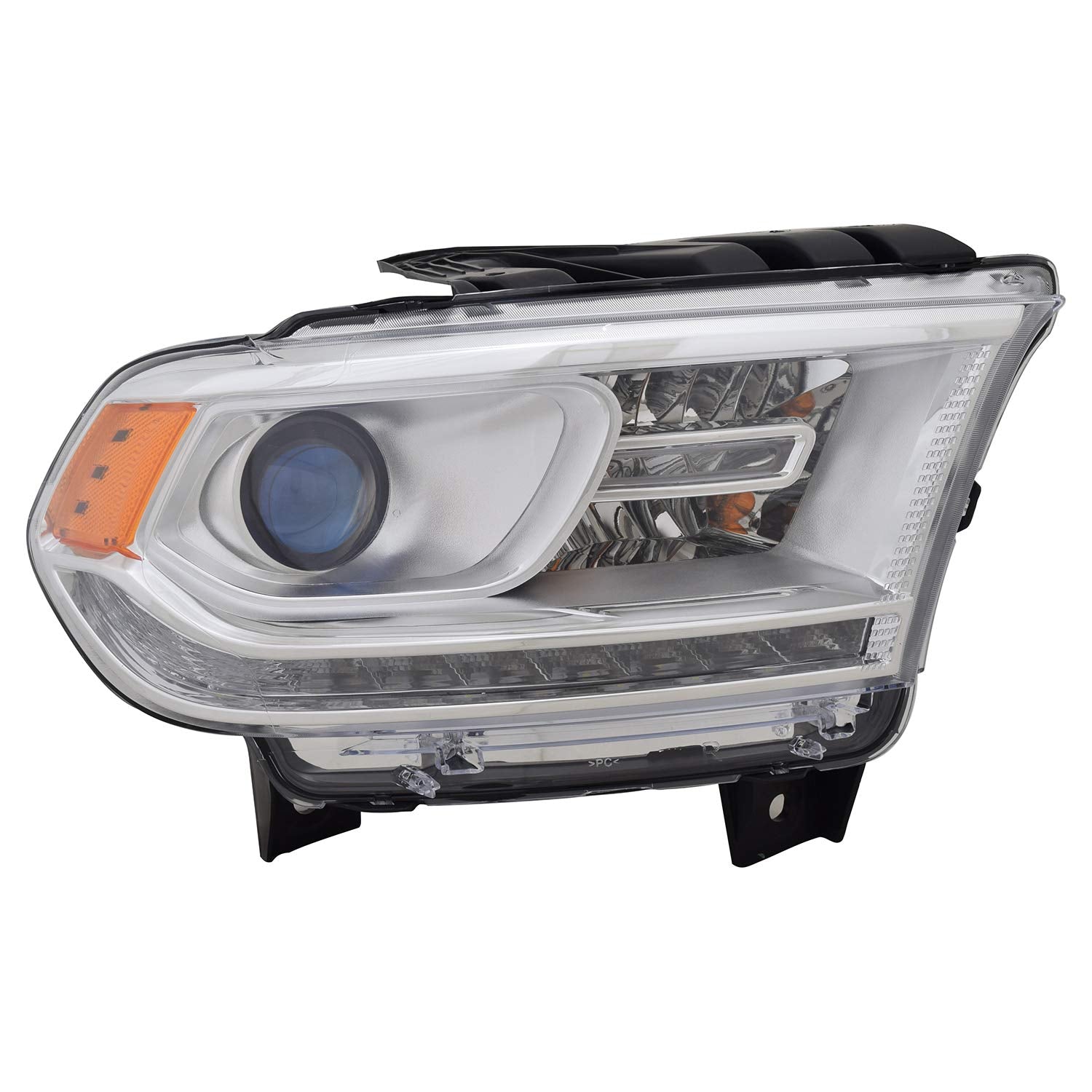 Right TYC Headlight Assembly Compatible with 2014-2015 Dodge Durango