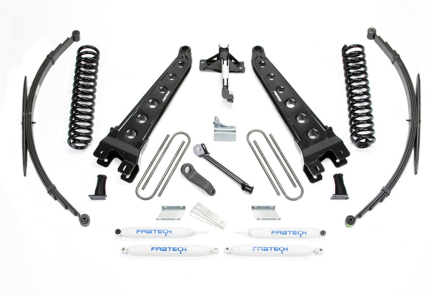 Fabtech K2128 Lift System Radius Arm w/Performance Shocks 8 in. Lift Radius Arm Lift System