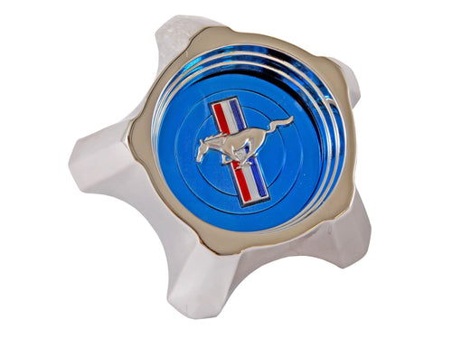 Styled Steel Wheel Hub Cap Scott Drake C7ZZ-1130-A Blue Original Design