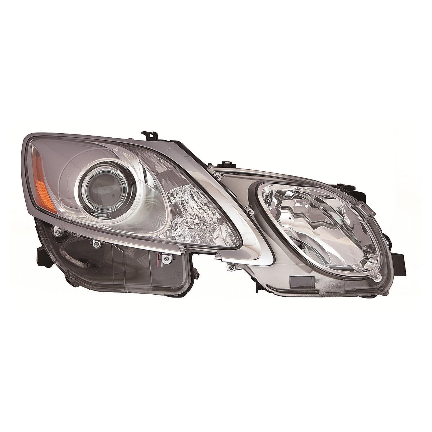 For Lexus GS300 / 350/430 / 460 07-11 Headlight without ADP Headlight WASHER Passenger Side CAPA | DOT Certified 81140-30B71 | LX2519156C ACK