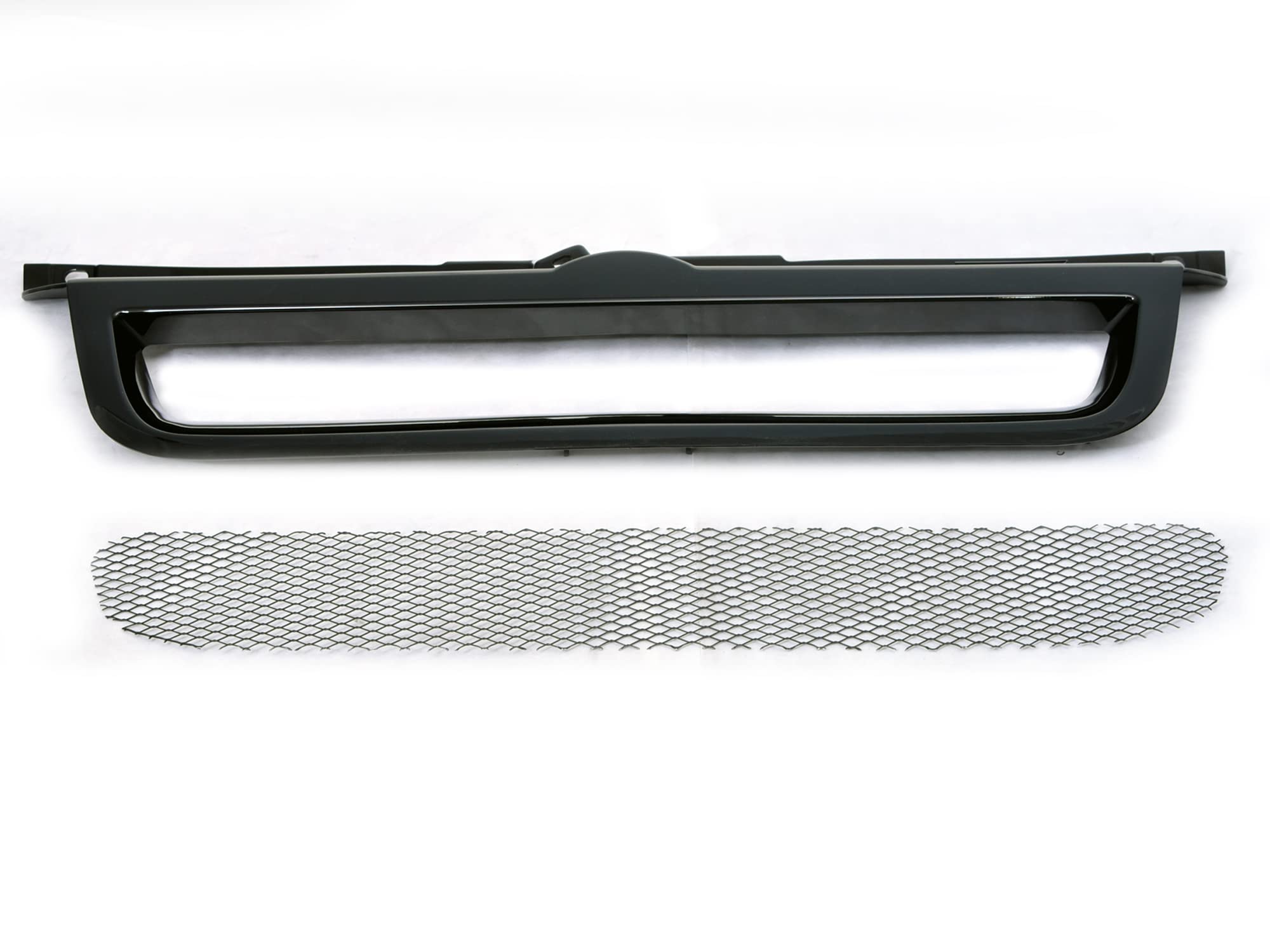 7150539 Armordillo USA Mesh Grille Fits 1999-2004 Volkswagen Jetta-Gloss Black