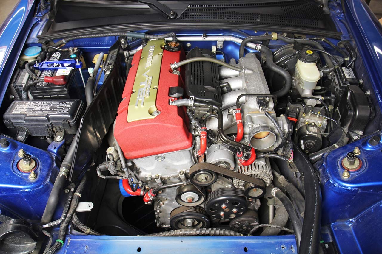 Red HPS Reinforced Silicone Oil Cooler and Throttle Body Coolant Hose Kit 57-1857-RED