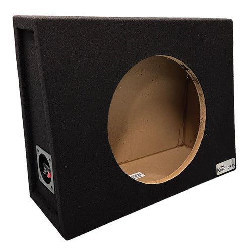 12" King Boxes Sealed Wedge Truck Subwoofer Enclosure