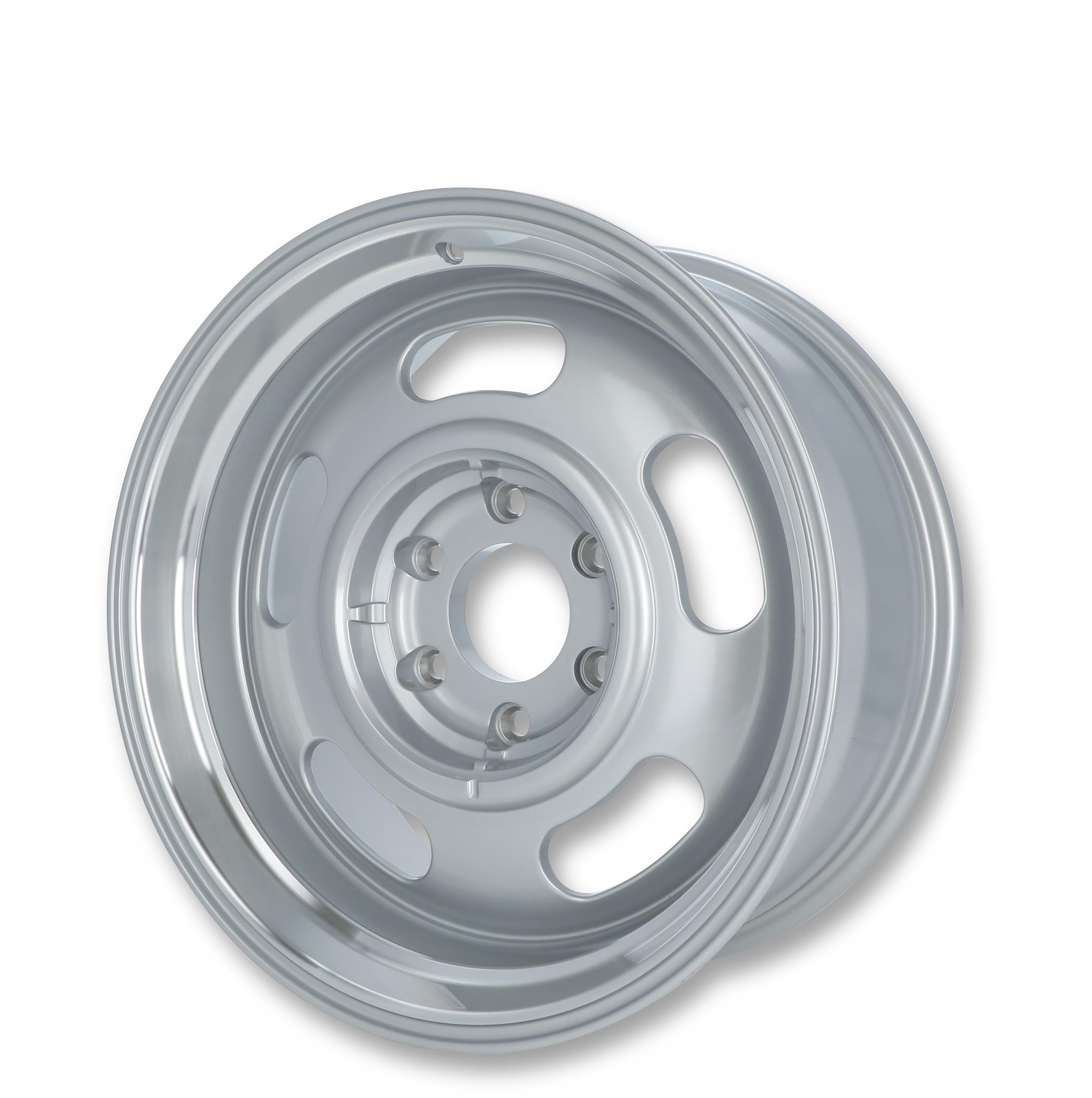 107 Series REV Wheels 107S-8808300 Rally 18x8-4.5 bs - 6x5.5/6x139.7- Gray/Machine Lip