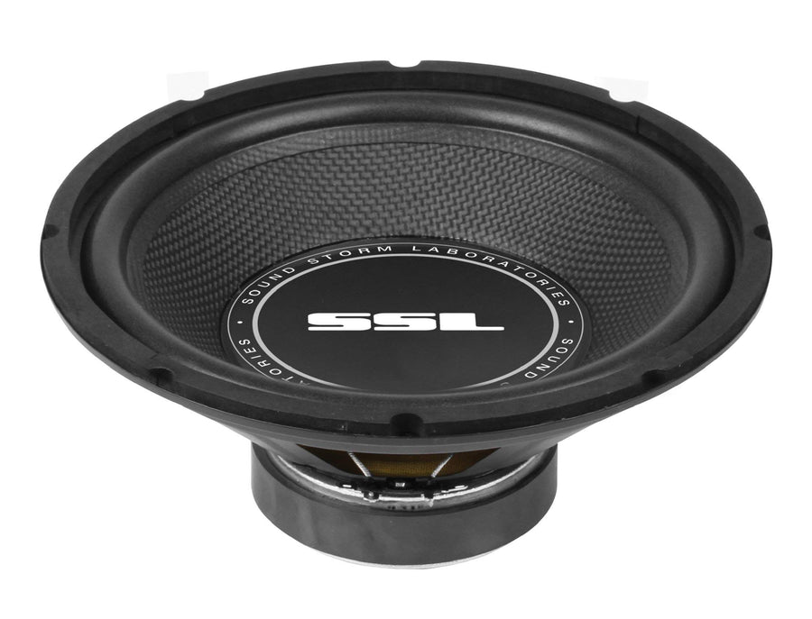 SS10 Sound Storm Laboratories SS Series 10 Inch Car Audio Subwoofer - 600 Watts Max, Single 4 Ohm Voice Coil, Sold Individually, Hook Up to Amp