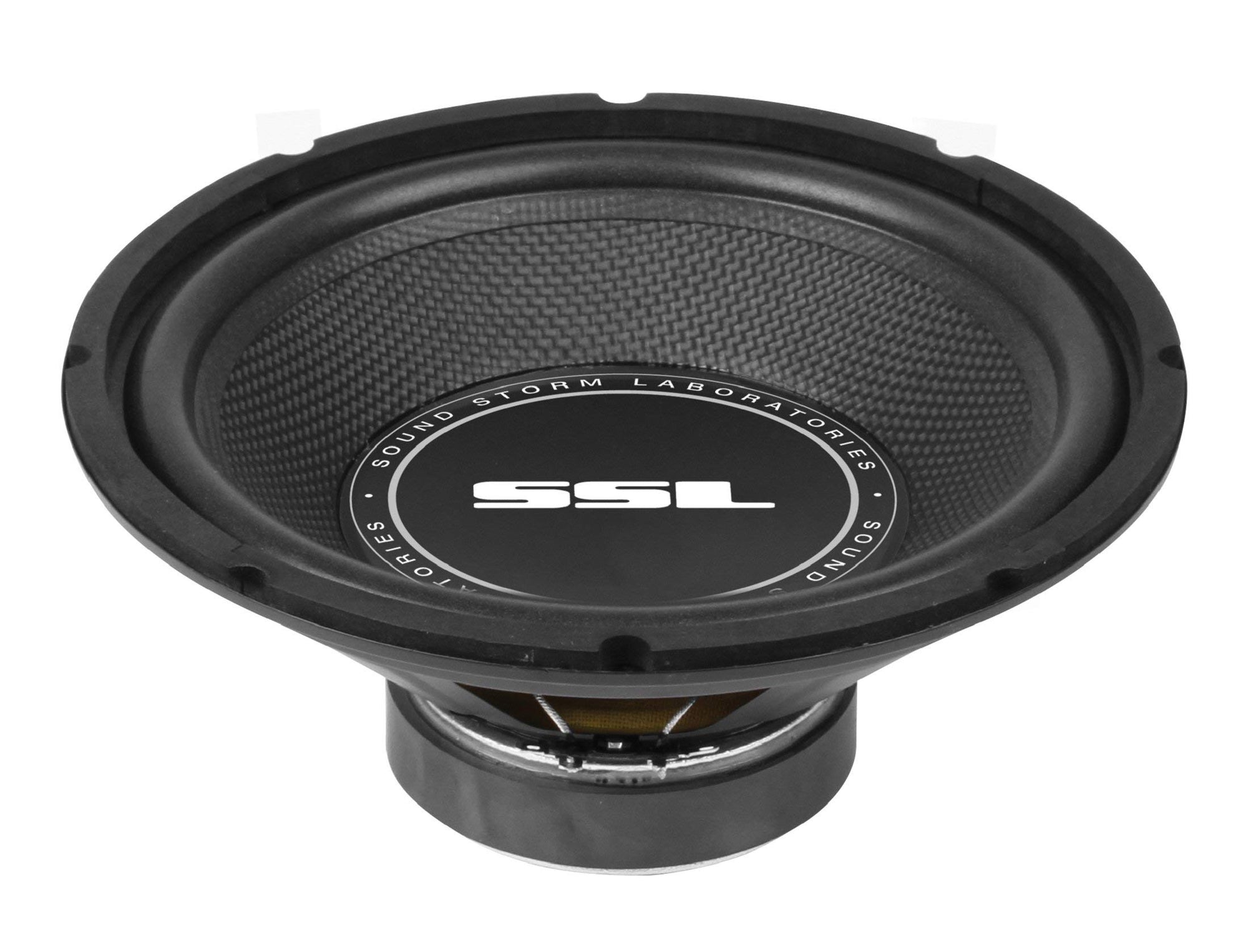 SS10 Sound Storm Laboratories SS Series 10 Inch Car Audio Subwoofer - 600 Watts Max, Single 4 Ohm Voice Coil, Sold Individually, Hook Up to Amp