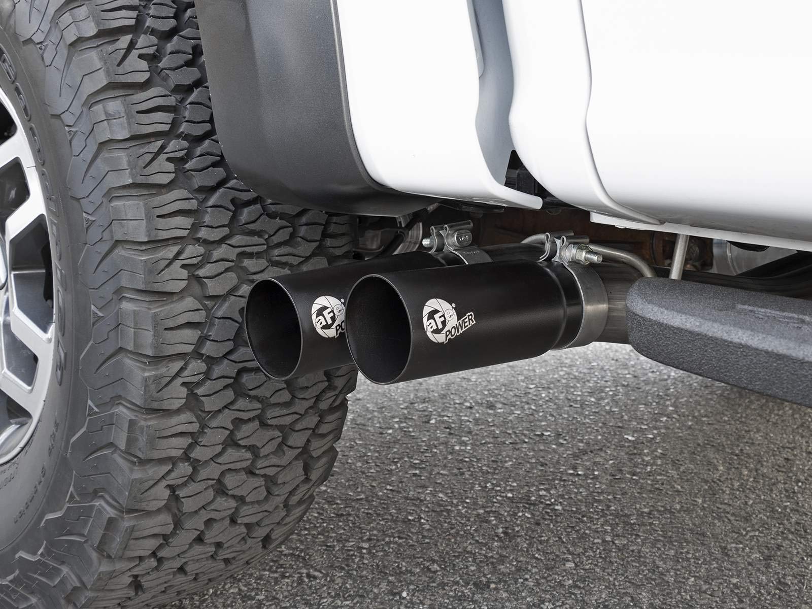 Rebel Series aFe Power 3" Stainless Steel Cat-Back Exhaust System for Ford Raptor, 1 Pack