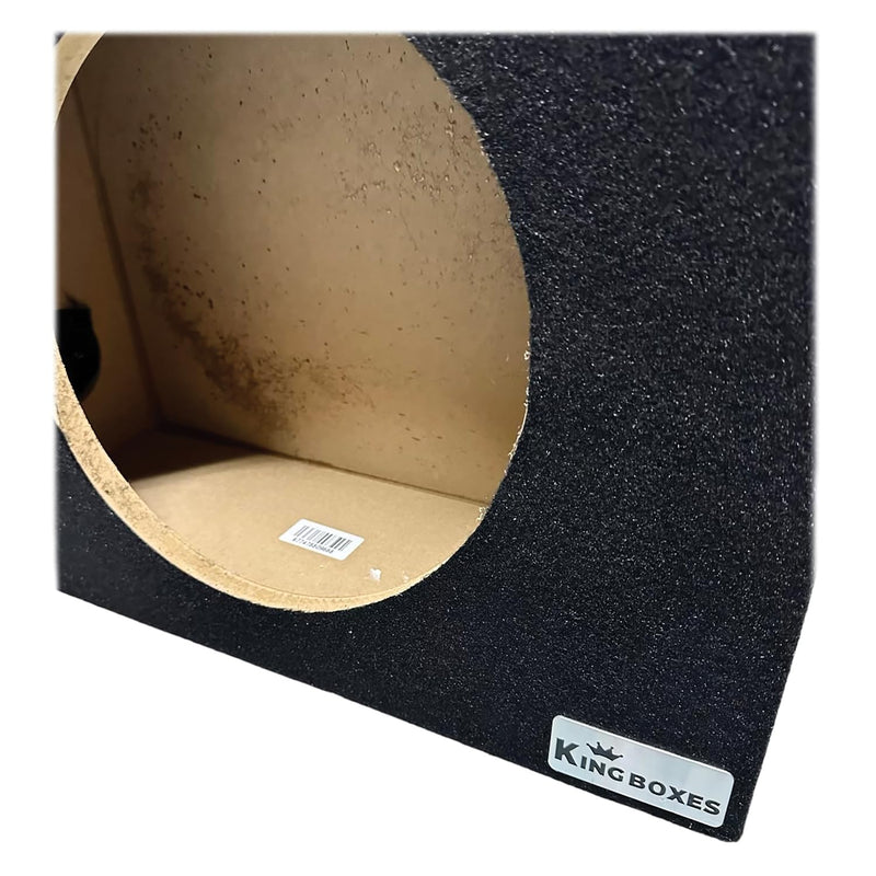12" King Boxes Sealed Wedge Truck Subwoofer Enclosure