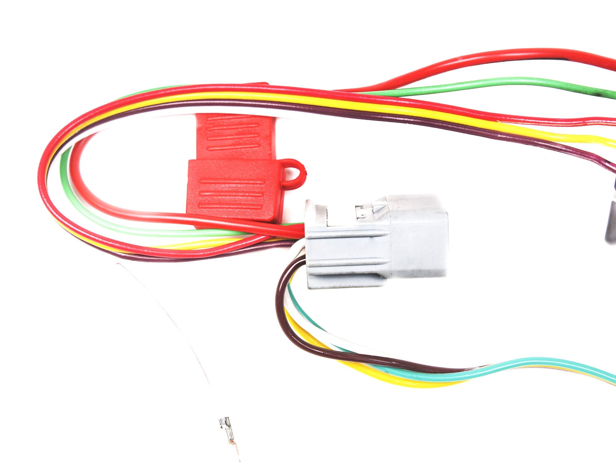 QT Hitch Connect Armordillo USA 7161597, Trailer Hitch Wire with 4-Way Plug Fits 2008-2019 Toyota Highlander