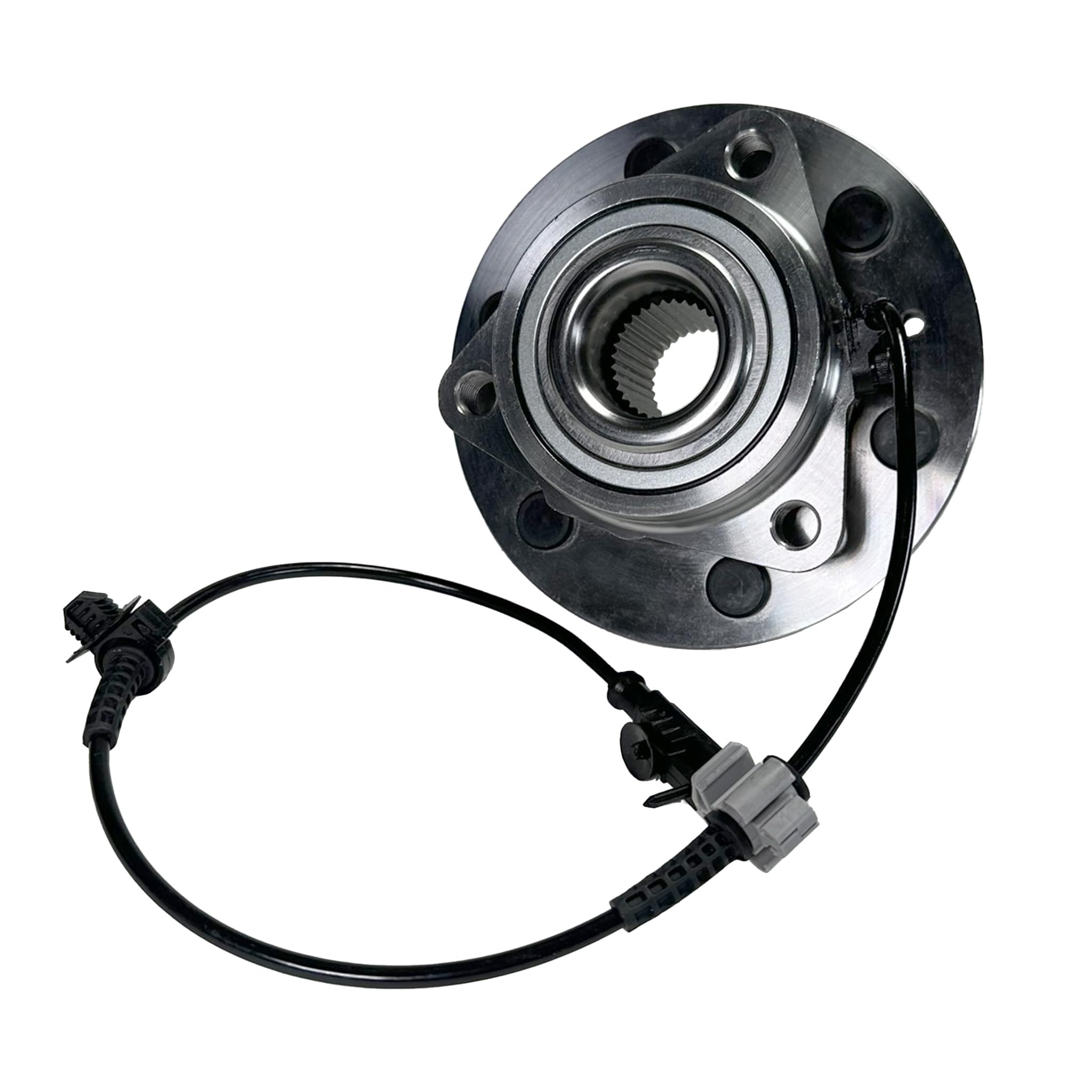 Yukon Hub Assembly & Front Unit Bearing for '07-'13 GM 1/2 ton, w/ABS, 6 studs
