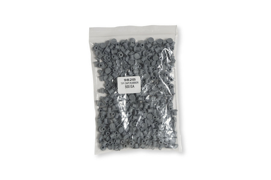 Weller Tip Cap 982, Rubber, 100/Pk, Black