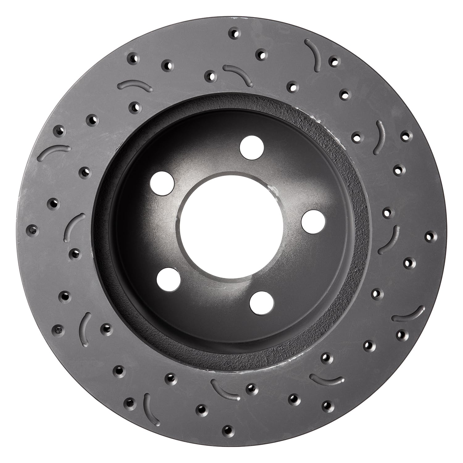 Hawk Performance Talon Rotors Cross-Drilled and Slotted HTC4443