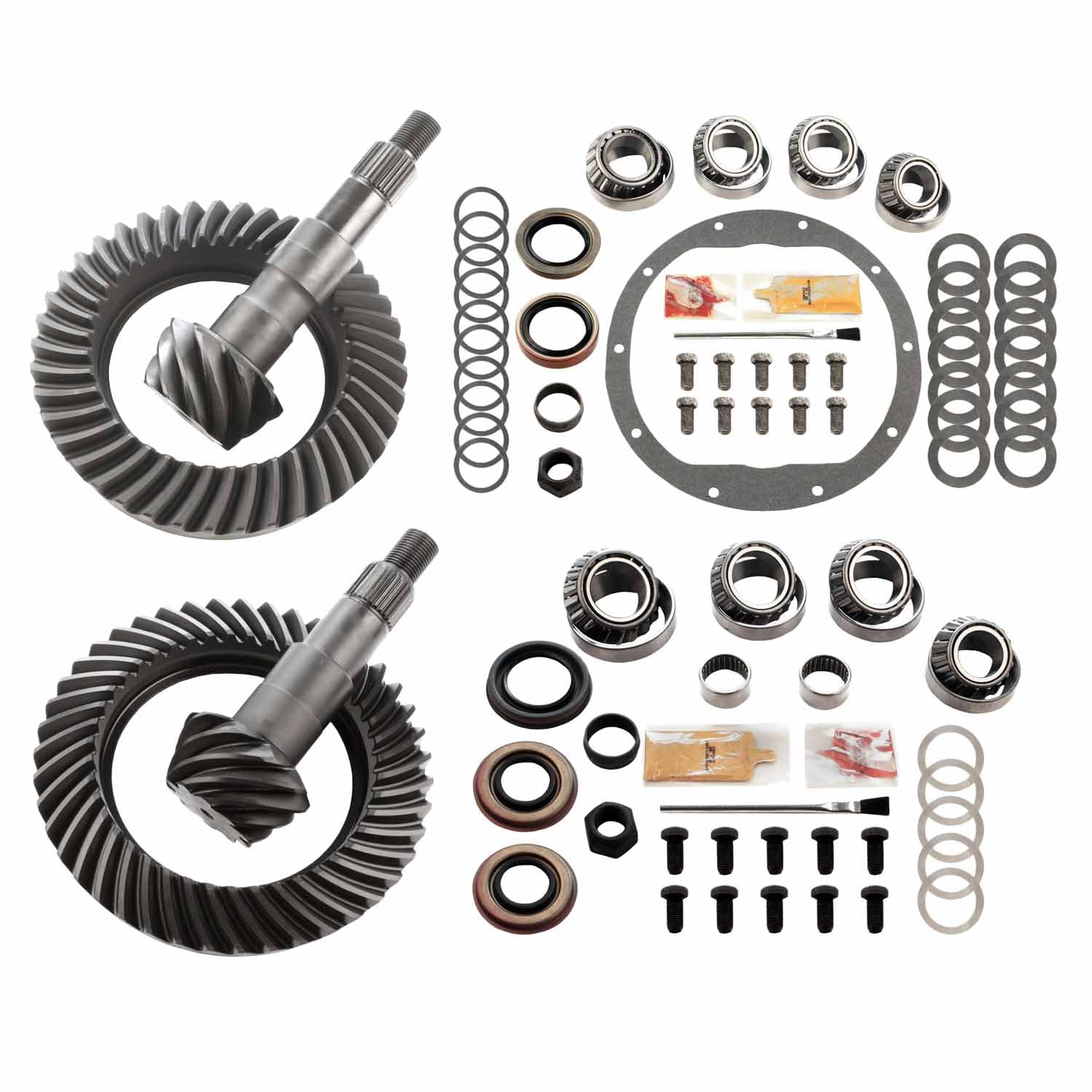 Motive Gear Differential Ring & Pinion MGK-217 For GM 8.25" IFS Front & GM 8.5" Rear Axles, Gear Ratio 4.56, 10-Bolt, 30 Spline, 9 Pinion & 41 Ring Tooth - Fits Chevrolet/GMC 1500, Rep. CHEVY-1500-456
