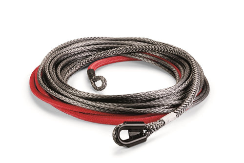 Spydura WARN 93120 Pro Synthetic Winch Cable Rope with Loop Ends: 3/8" Diameter x 80' Length, 8.25 Ton (16,500 lb) Capacity