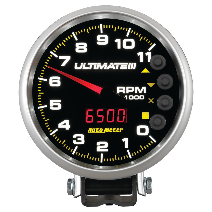 Auto Meter Ultimate Plus 6888 Playback Tachometer,5.000 in.