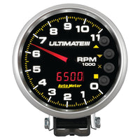 Auto Meter Ultimate Plus 6888 Playback Tachometer,5.000 in.
