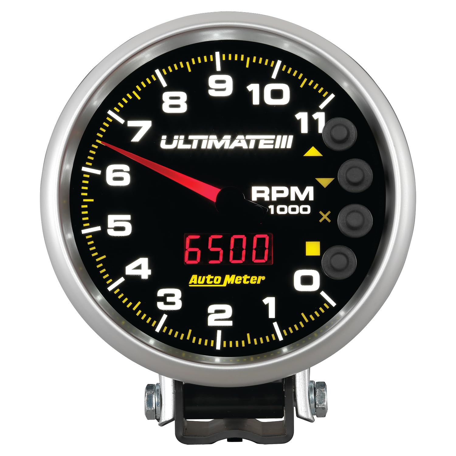 Auto Meter Ultimate Plus 6888 Playback Tachometer,5.000 in.