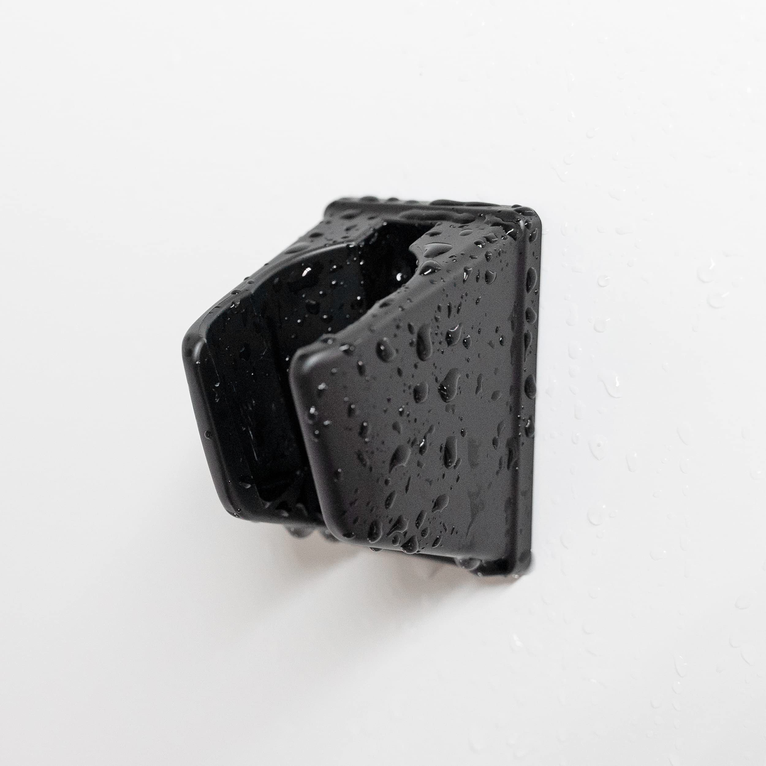 Dura Faucet RV Handheld Shower Wand Bracket Holder DF-SA156-MB, Mounting Screws Included (Matte Black)
