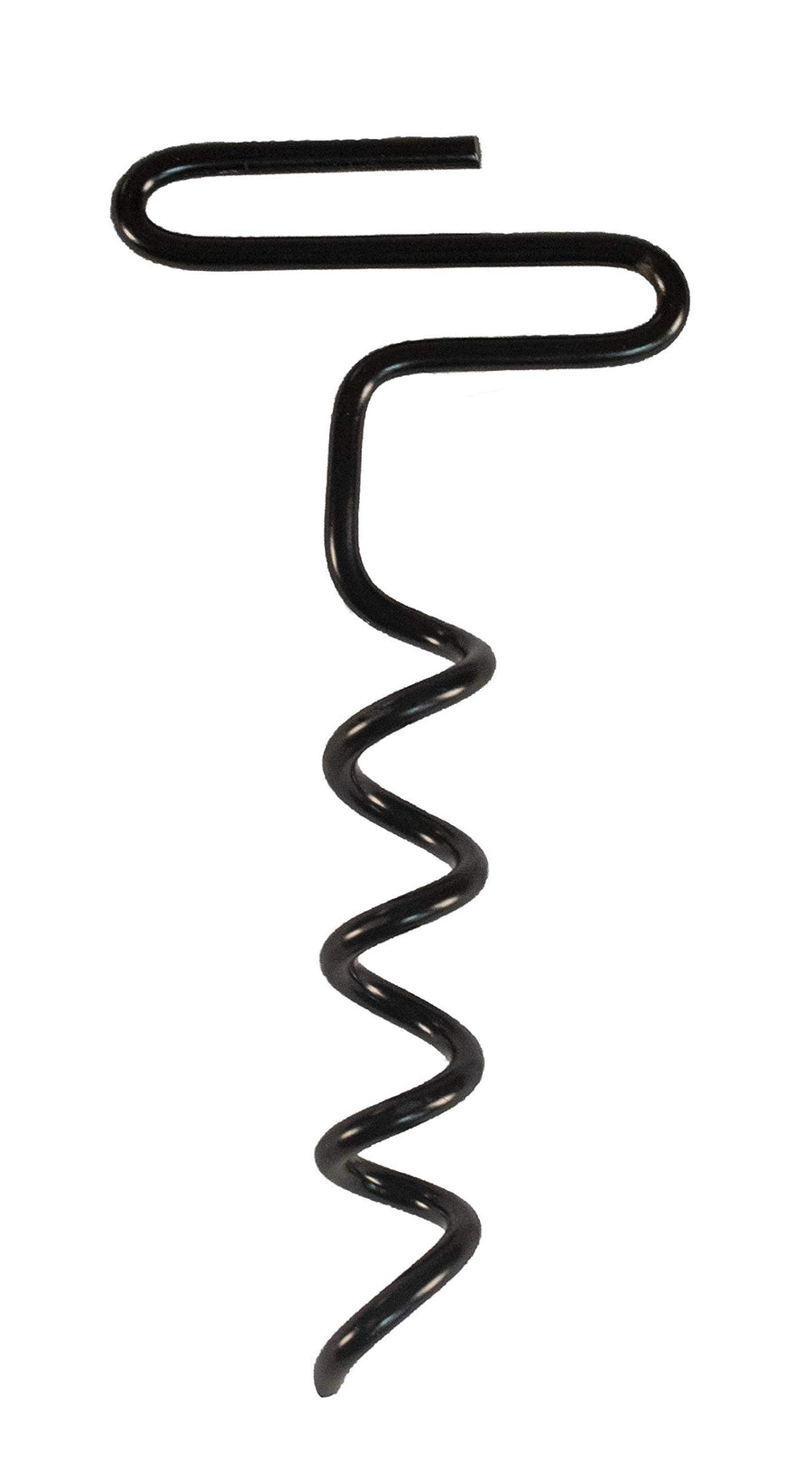 OUTDOORS RHINO Auger Stakes, Heavy Duty Tent Stakes for Blinds and Tarps, 4-Pack,Silver