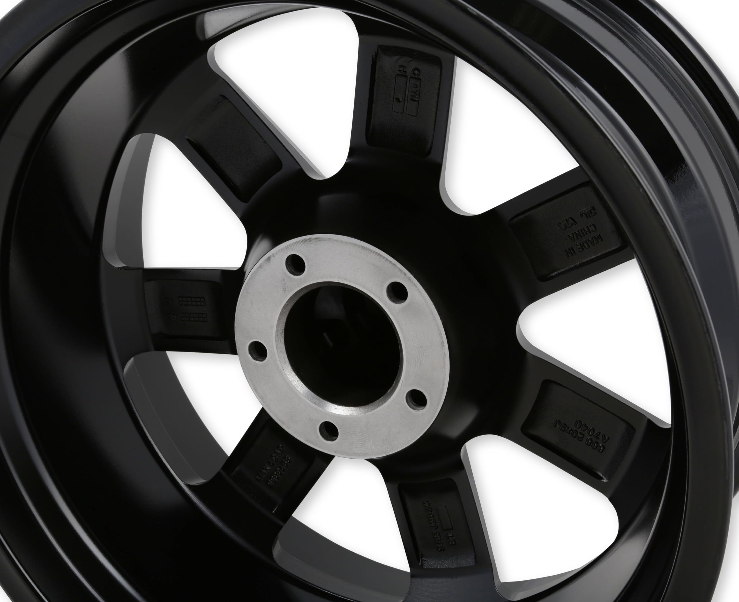 885 Series REV Wheels 885M-7903212 - 17x9-4.53 bs - 5x5/5x5.5 -Black/Machine Lip