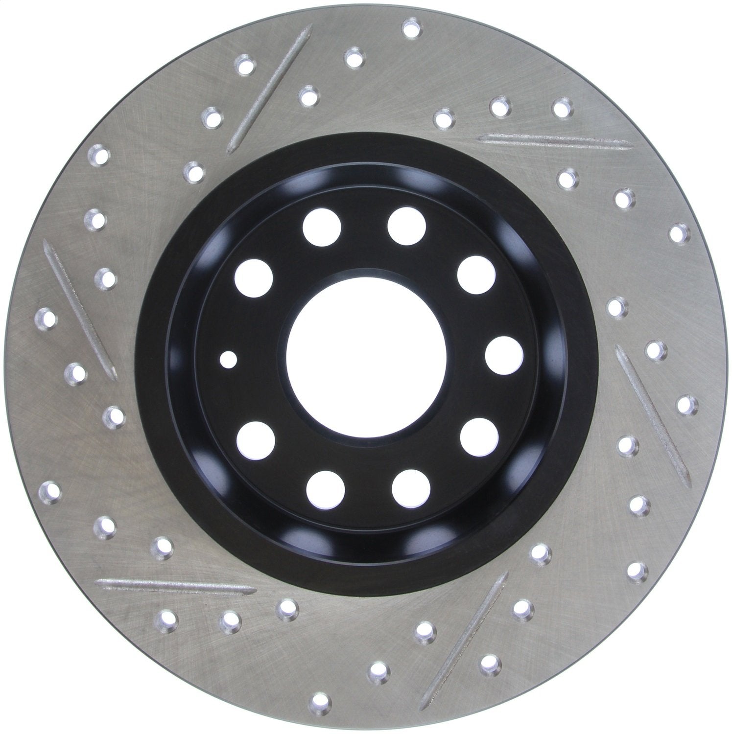 Sport Drilled/Slotted Brake Rotor StopTech 127.33131L (Rear Left), 1 Pack