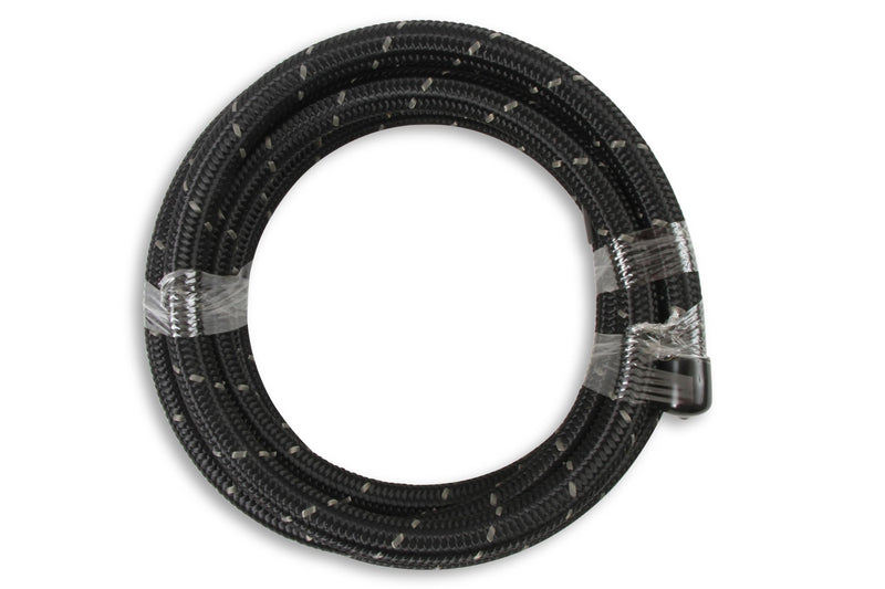 Black Braided Hose Mr. Gasket -8 10 Feet