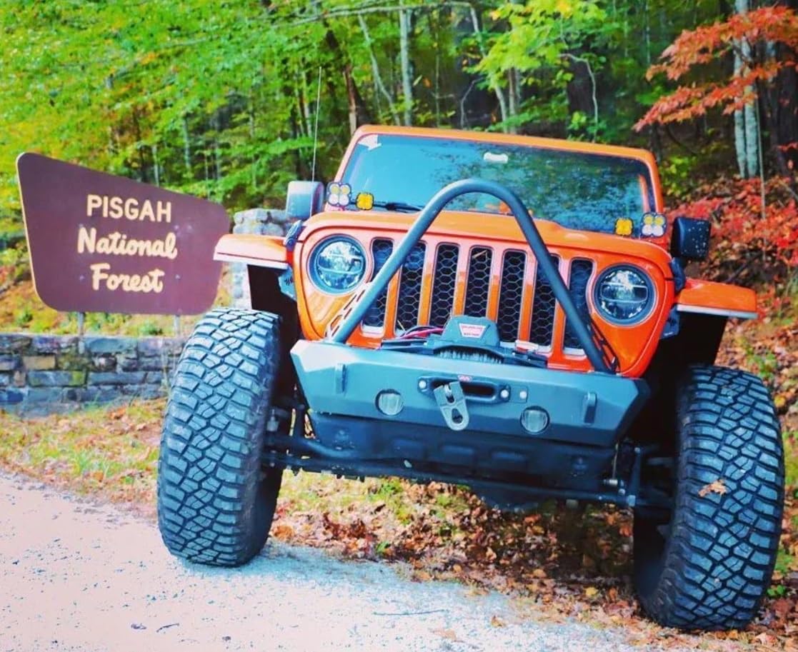 CrawlTek Front Pyro Subby Bumper - Black compatible with 2018-2023 Jeep Wrangler JL