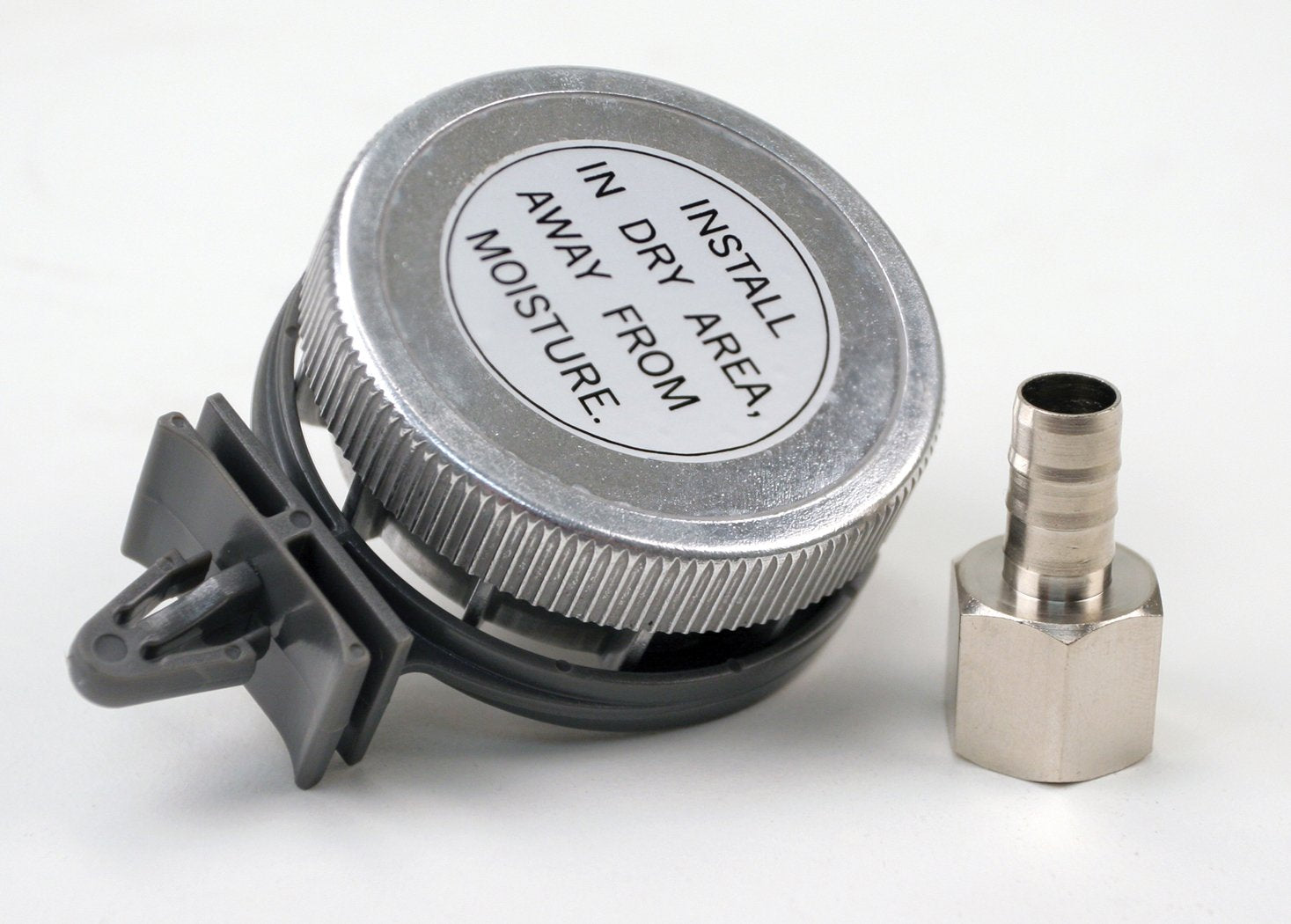 3/8" x Viair 92629 1/2" NPT Tube Fitting Remote Intake Air Filter Assembly with Metal Housing
