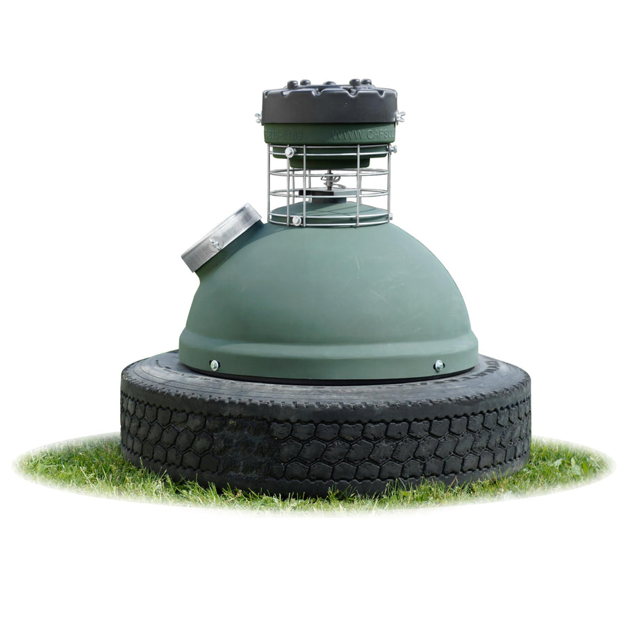 Feeder Game CAPSULE Feeder with 250LB Capacity, 360-Degree Broadcast Hunting Game