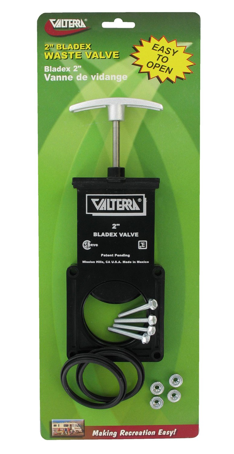 Bladex Valterra T1002VPM 2" Waste Valve Body with Metal Handle, Black