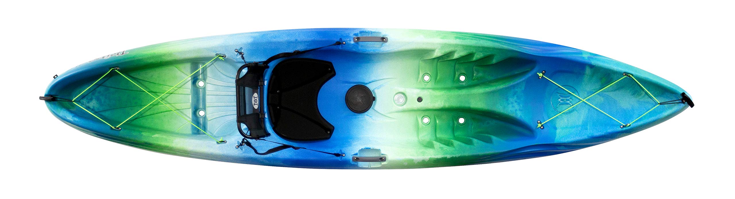 Tribe Perception 11.5 | Sit on Top Kayak for All-Around Fun | Large Rear Storage with Tie Downs | 11' 5" | Déjà vu