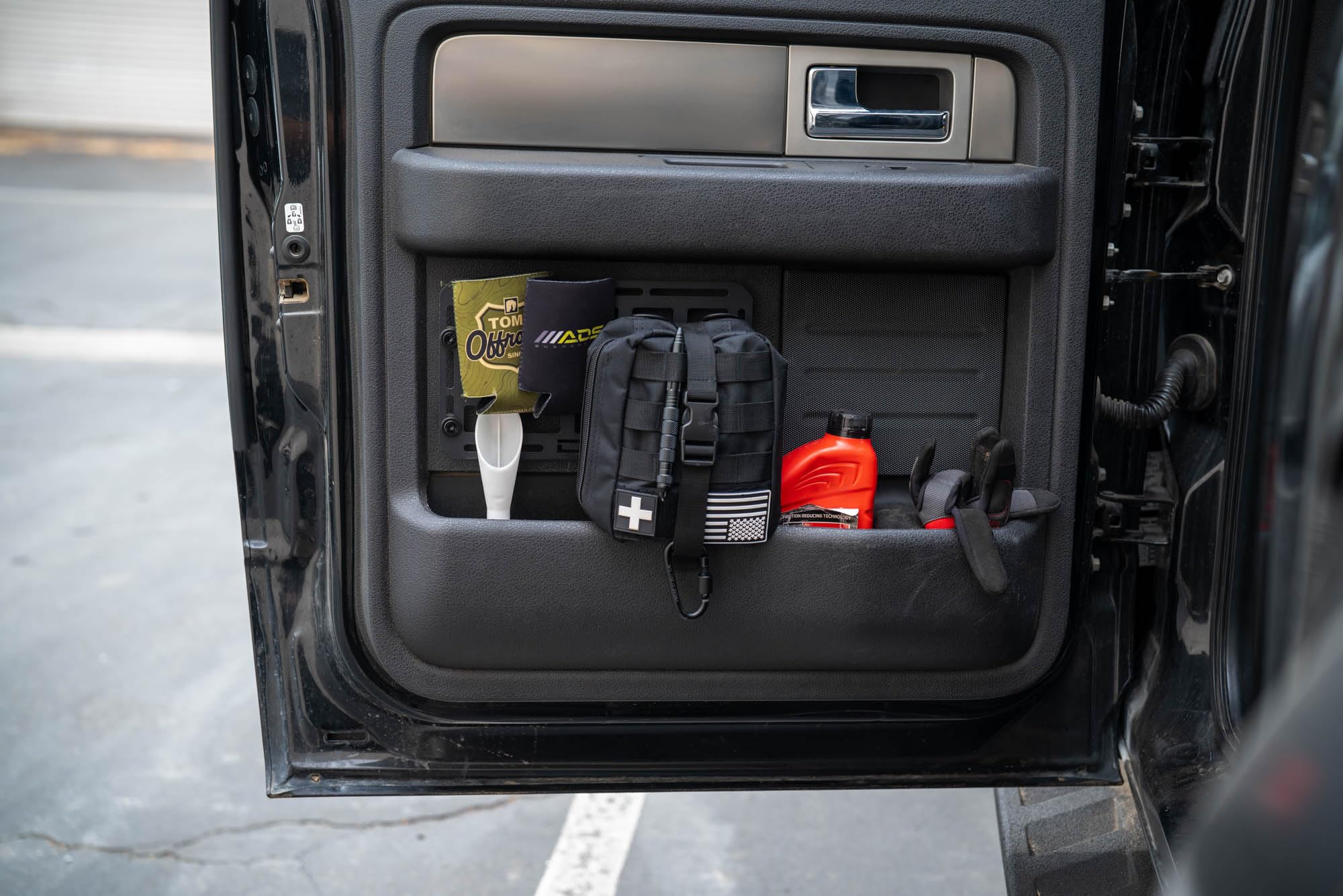Universal Molle Panels DV8 Offroad | Can Be Mounted Almost Anywhere Including Vehicles, Garages, etc. | Available in 6 Sizes | Universal Mounting for Tools, Recovery Gear, & More (11" x 6")