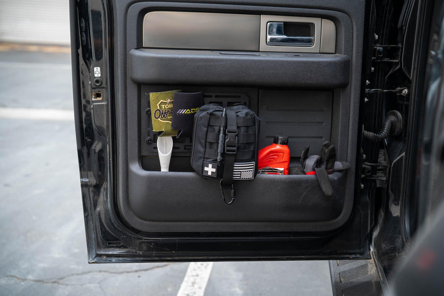 Universal Molle Panels DV8 Offroad | Can Be Mounted Almost Anywhere Including Vehicles, Garages, etc. | Available in 6 Sizes | Universal Mounting for Tools, Recovery Gear, & More (11" x 6")