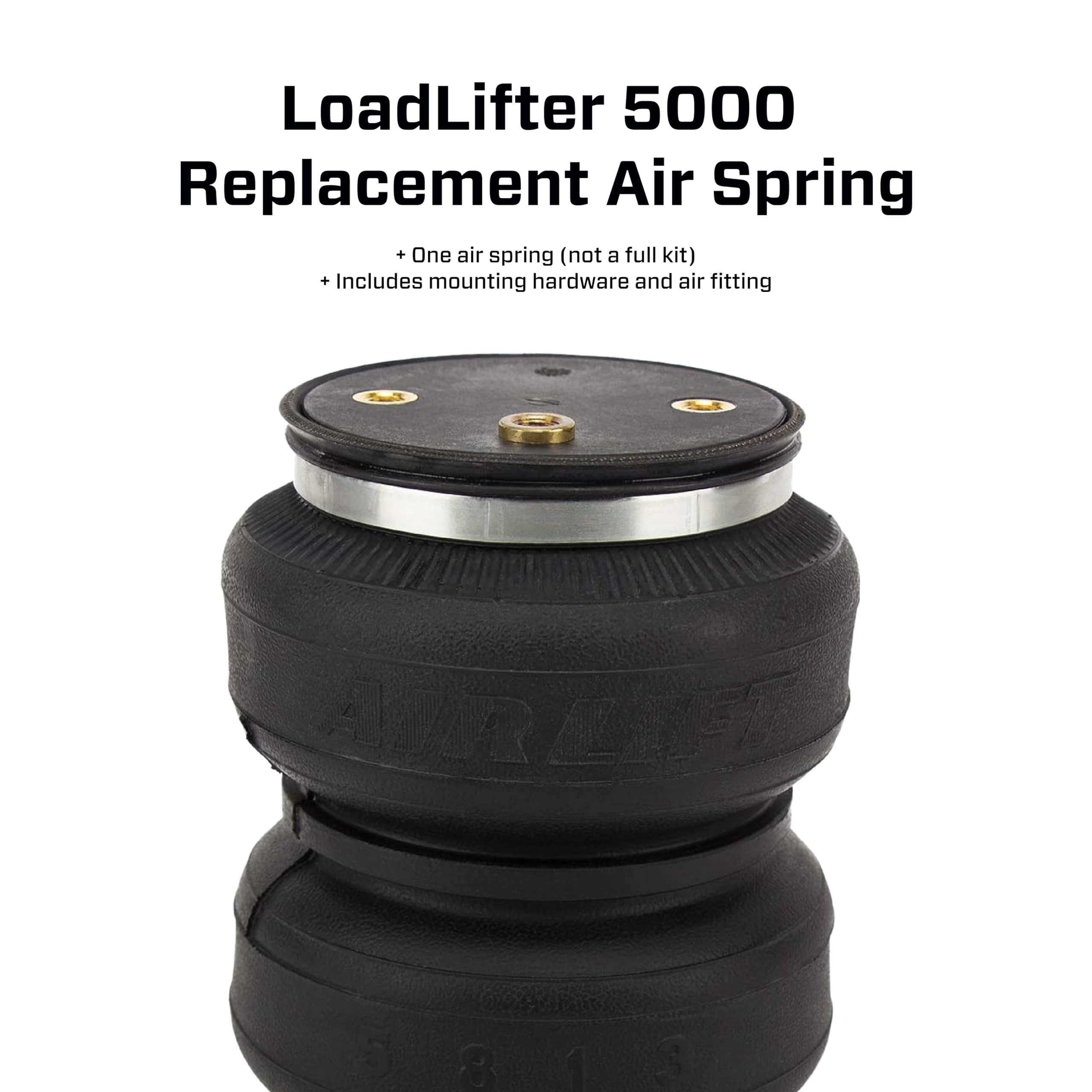 Load Lifter 5000 Air Lift Replacement Air Spring with Hardware – 50290